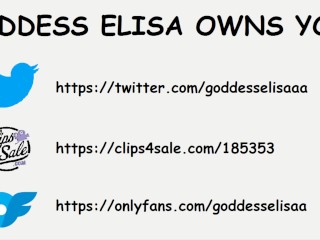 Goddess Elisa - My new flat shoes (trailer)