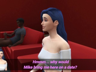 Slut Used in Public While Boyfriend Watches - DDSims