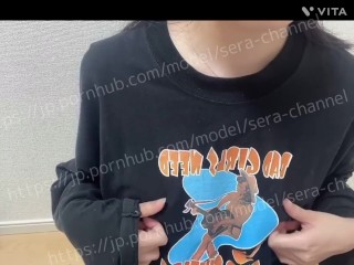 休日の乳首オナ❤️変態すぎて乳首イキ////