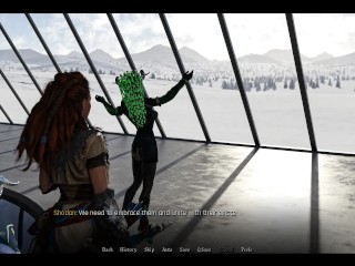 SEXVERSE Gameplay#05 Aloy Losing Her Virginity To A Big Cock(Horizon Zero)