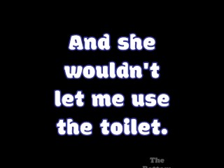 MsBottomHalf tied me up and made me stand in the corner, with no bathroom breaks! +Shower in clothes