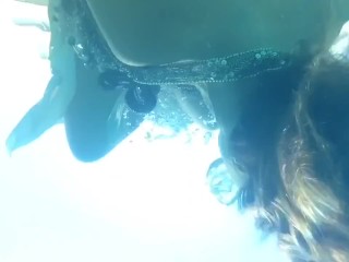 Underwater swimming classics Realise Swimsuit Asian Girl