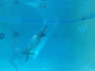 Underwater swimming classics Realise Swimsuit Asian Girl