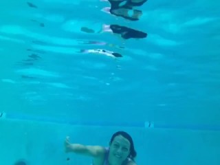 Underwater swimming classics Realise Swimsuit Asian Girl