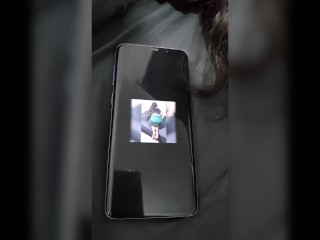 Omg! what did you do! I discovered this video on my girlfriend's cell phone... She's a fucking bitch