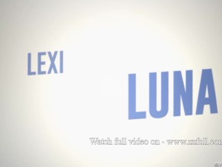 Lunch with The Steps - Lexi Luna, Leana Lovings, Chloe Surreal / Brazzers