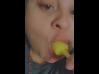 I want it down my throat Mr. West!