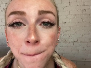 POV JOI Face Fetish FaceTime Call With Trainer Cum Countdown Roleplay - Remi Reagan