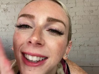 POV JOI Face Fetish FaceTime Call With Trainer Cum Countdown Roleplay - Remi Reagan