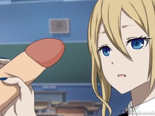 Kaguya sama love is war~ Miko  and ai Hayasaka fucked at school