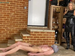 Miss Courtney - Trampling and Beatdown Bitch for my Upcoming Party (trailer)