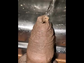 Pissing , Foreskin,asian,hot foreskin , piss . Sink piss , piss lover , black cock , peeing