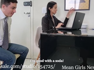 Vitoria Vonteese and Mr Pine - Sexy Office coworker dominates and Friendzone loser EP 1 - FOOT WORSH