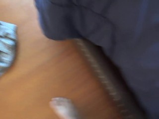 Luna Mills POV session blowjob, fucked and takes it deep on the ass ANAL GFE