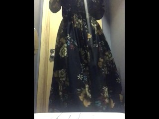 Long loose cocktail dress sophisticated glamorous woman nigh club lounge after party willingly ready