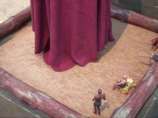 Giantess of Egypt Scene 5