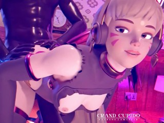 [Blacked][Bonus] Dva Sex with BBC [Grand Cupido]( Overwatch )