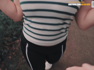 [Public] Beautiful my friend's hot roomate public car sex เย็ดคุณหนูสุดสวยเสียวหีบนรถที่หน้าบ้าน