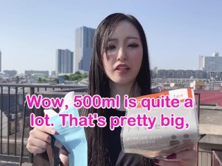 500ml入る大容量の携帯トイレで手コキ!?【女の野外放尿】おしっこ500ml立ちション | 無修正,素人,屋外,オシッコ,小便,露出,射精,ぶっかけ,個撮,日本人女子,やせ型,華奢,YouTuber