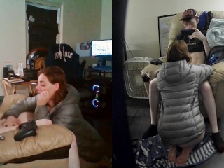 Heather Kane wears Silver Jacket while Finishing Off College Cum