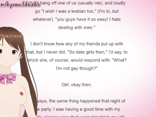 I Fingered A Straight Girl To Get Her To Shut Up - Erotic Storytelling (Audio, ASMR, Lewd Vtuber)