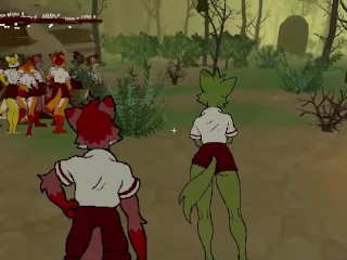 I Got A SLIME GF Into my FOX HAREM