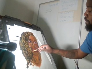 HUBBY FOR A VIDEO CLICK SEASON 1 EP 5 DRAWING IN ACRYLICS