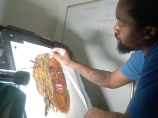 HUBBY FOR A VIDEO CLICK SEASON 1 EP 5 DRAWING IN ACRYLICS