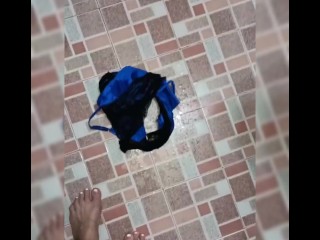 Morning desperation pissed silk pajamas 