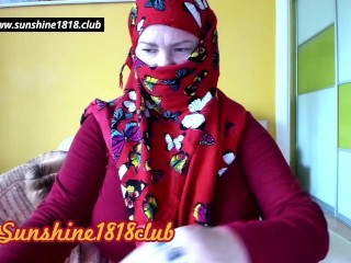 muslim babe in red hijab big boobs arabic women on cam recording october 22nd