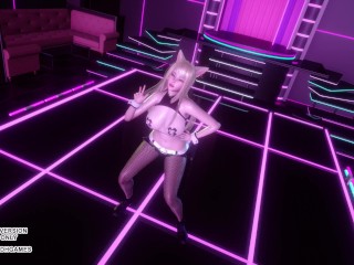 [MMD] NAYEON - POP Ahri Erotic Kpop Dance League Of Legends KDA Uncensored Hentai