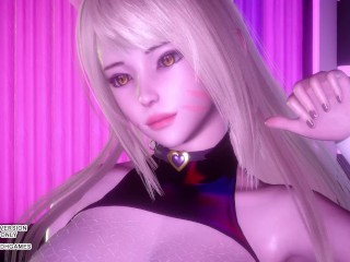 [MMD] NAYEON - POP Ahri Erotic Kpop Dance League Of Legends KDA Uncensored Hentai