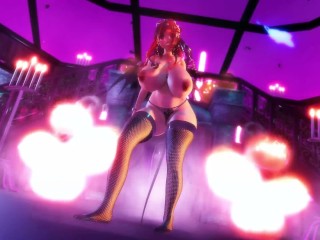 【MMD】 Hands Up - Zytra (Halloween) Succubus