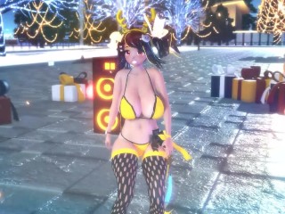 【MMD】 Dance the Night Away - Leyah (Christmas)