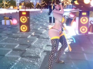 【MMD】 Dance the Night Away - Leyah (Christmas)