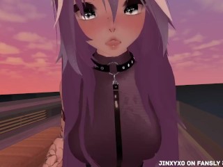 VR waifu sucks you off (teaser preview) | VRChat ERP