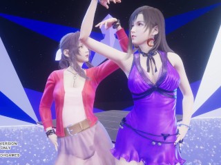 [MMD] TAEYEON - INVU Aerith Tifa Lockhart Hot Kpop Dance Final Fantasy Uncensored Hentai