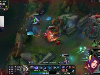 STEP MOMMY IRELIA DOMINATES ENEMY YASUO AND CREAMPIES ENEMY TEAM