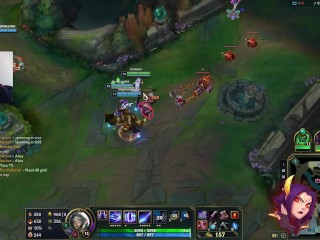 STEP MOMMY IRELIA DOMINATES ENEMY YASUO AND CREAMPIES ENEMY TEAM