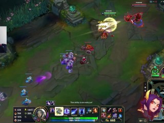 STEP MOMMY IRELIA DOMINATES ENEMY YASUO AND CREAMPIES ENEMY TEAM