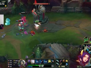 STEP MOMMY IRELIA DOMINATES ENEMY YASUO AND CREAMPIES ENEMY TEAM