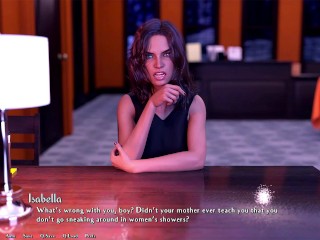 BEING A DIK #7 - Pervert in the women's bathroom steals panty - Gameplay commented