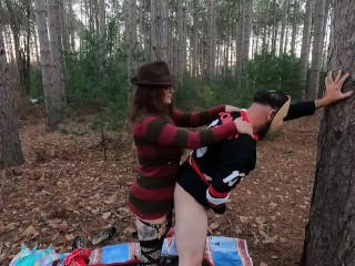 Freddy vs Jason, I caught Jason and Pegged his Ass!