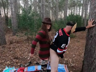Freddy vs Jason, I caught Jason and Pegged his Ass!