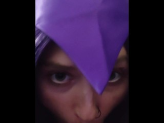 Raven sucks your soul one drop at a time Raven Cosplay TEASER CLIP
