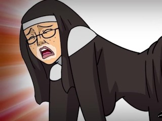 A Lebanese hoe, a nun, and a school teacher get fucked by BBC