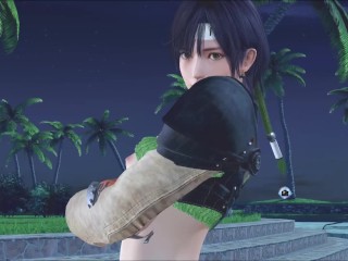 Dead or Alive Xtreme Venus Vacation Nagisa FF7R Yuffie Outfit Nude Mod Fanservice Appreciation