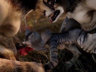 Werewolves Enjoy Their Catgirl