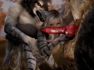 Werewolves Enjoy Their Catgirl