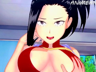 Compilation of Momo Yaoyorozu Getting Fucked by Deku for Endless Creampies - MHA Anime Hentai SFM 3D